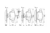 Τακάκια Σετ BOSCH …