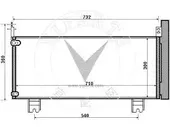 Ψυγείο A/C (Εξωτερικό) LEXUS RX SUV/ ΕΚΤΟΣ ΔΡΟΜΟΥ / 5dr 2013 - 2015 350 (GGL10_)  ( 2GR-FE  ) (275 hp ) Βενζίνη #485206400