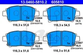 Τακάκια Σετ TOYOTA IQ 2009 …