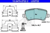 Τακάκια Σετ FORD GALAXY 2006 …