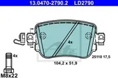 Τακάκια Σετ AUDI A1 2010 …