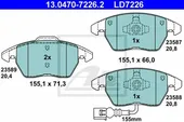 Τακάκια Σετ AUDI A1 2010 …