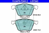 Τακάκια Σετ FORD GALAXY 2006 …