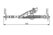 Μαρκούτσια Φρενων FORD FIESTA 1996 - 1999 ( Mk4a ) BOSCH 1 987 476 816