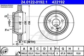 Δισκόπλακες MERCEDES S CLASS 1998 …