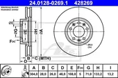 Δισκόπλακες PEUGEOT 407 2004 - …