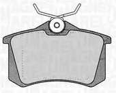 Τακάκια Σετ VW NEW BEETLE 2005 - 2011 ( 9C1 ) MAGNETI MARELLI 363916060131
