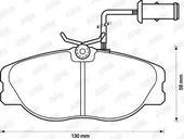 Τακάκια Σετ FIAT …