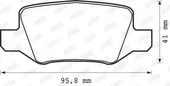 Τακάκια Σετ MERCEDES A CLASS …