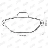 Τακάκια Σετ FIAT …