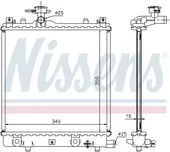 Ψυγείο Νερού SUZUKI WAGON R MPV / ΠΟΛΥΜΟΡΦΙΚΑ / 5dr 1997 - 2000 ( SR ) 1.0 (RC410, SR410, SR412)  ( K10A  ) (65 hp ) Βενζίνη #796006310