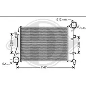 Ψυγείο Intercooler VW TOURAN CROSS …