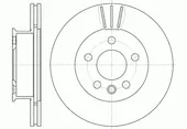 Δισκόπλακες VW TRANSPORTER MULTIVAN 1990 - 2003 ( 53I ) CARAVELLE WOKING D6416.10