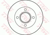 Δισκόπλακες FORD ESCORT 1990 - 1992 MK5 TRW DF2753