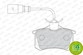 Τακάκια Σετ VW SHARAN 2000 - 2010 ( 7M ) FERODO FDB1481