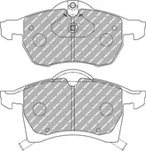 Τακάκια Σετ OPEL CORSA 2000 - 2004 ( C ) FERODO RACING 0
