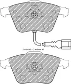 Τακάκια Σετ VW GOLF 2004 - 2008 ( Mk5 ) FERODO RACING FDS1765
