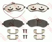 Τακάκια Σετ PEUGEOT EXPERT Tepee 2007 - 2013 TRW GDB1719