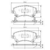 Τακάκια Σετ TOYOTA …