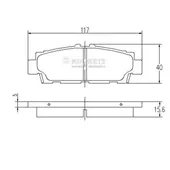 Τακάκια Σετ NIPPARTS …