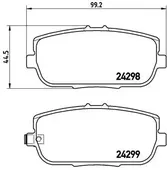 Τακάκια Σετ MAZDA MX5 2005 …