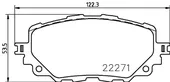 Τακάκια Σετ FIAT 124 Spider …