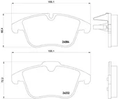 Τακάκια Σετ PEUGEOT 407 2004 …