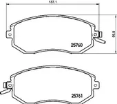 Τακάκια Σετ SUBARU LEGACY 2010 …