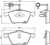 Τακάκια Σετ VW SHARAN 2000 …