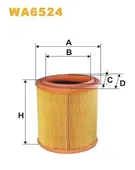 Φίλτρο αέρα PEUGEOT 106 1996 - 2003 WIX FILTERS WA6524