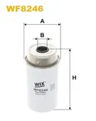 Φίλτρο καυσίμων FORD TRANSIT 2000 - 2006 ( FA_ _ ) WIX FILTERS WF8246