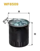 Φίλτρο καυσίμων MERCEDES A CLASS 2004 - 2008 ( W169 ) WIX FILTERS WF8509