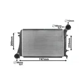 Ψυγείο Intercooler VW TOURAN MPV …