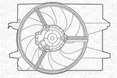 Βεντιλατέρ Νερού FORD FUSION MPV / ΠΟΛΥΜΟΡΦΙΚΑ / 5dr 2002 - 2005 ( JU ) 1.25  ( FUJA,FUJB  ) (75 hp ) Βενζίνη #020606440