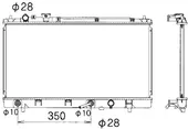 Ψυγείο Νερού MAZDA MPV - PREMACY MPV / ΠΟΛΥΜΟΡΦΙΚΑ / 5dr 1999 - 2006 1.9  ( FP  ) (100 hp ) Βενζίνη #500606300