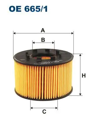 Φιλτρο λαδιου FILTRON OE 665/1