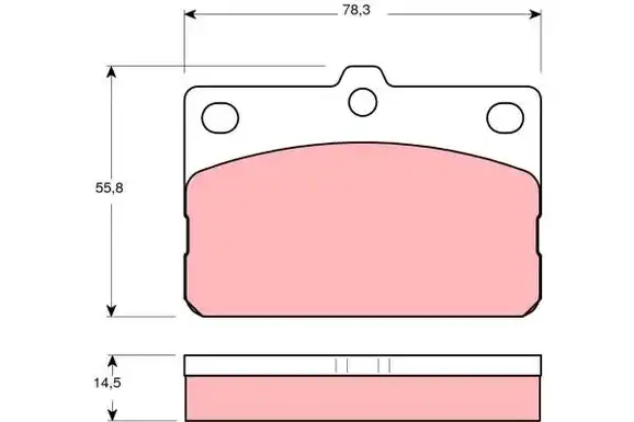 GDB138 ΤΑΚΑΚΙΑ TOYOTA COROLLA (KE)1.2(KE20,KE25)