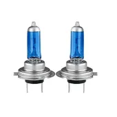2 ΛΑΜΠΕΣ ΤΥΠΟΥ ΧΕΝΟΝ SUPER WHITE Η4, H7, H1, H3 12VOLT 55 WATT ΔΥΝΑΤΟ ΛΕΥΚΟ ΦΩΣ ΤΕΛΕΙΟ ΑΠΟΤΕΛΕΣΜΑ