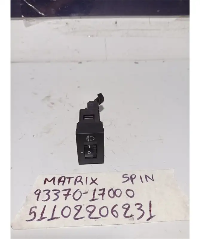 ΔΙΑΚΟΠΤΗΣ ΡΥΘΜΙΣΗΣ ΦΩΤΩΝ HYUNDAI MATRIX 2001-2008  93370-17000 