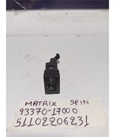 ΔΙΑΚΟΠΤΗΣ ΡΥΘΜΙΣΗΣ ΦΩΤΩΝ HYUNDAI MATRIX 2001-2008  93370-17000 