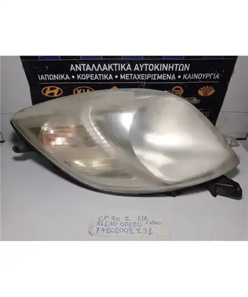 ΦΑΝΑΡΙΑ ΕΜΠΡΟΣ TOYOTA YARIS 2006-2009 Δεξιά 81150-0D120