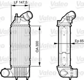 Ψυγείο Intercooler VALEO …