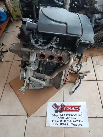 ΜΟΤΕΡ ΓΙΑ TOYOTA AYGO '06-'14 1000cc ΚΩΔΙΚΟΣ ΚΙΝΗΤΗΡΑ 1KR