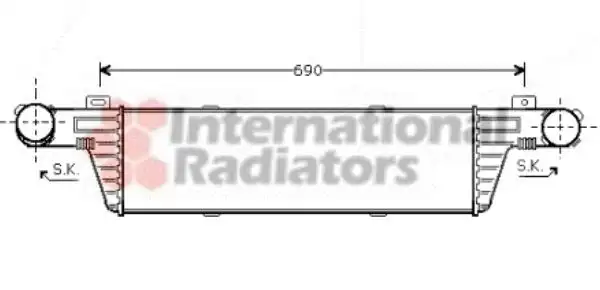 Ψυγείο Intercooler MERCEDES …