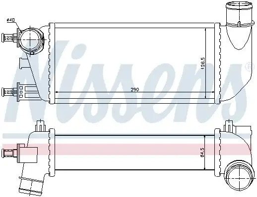 Ψυγείο Intercooler FIAT …