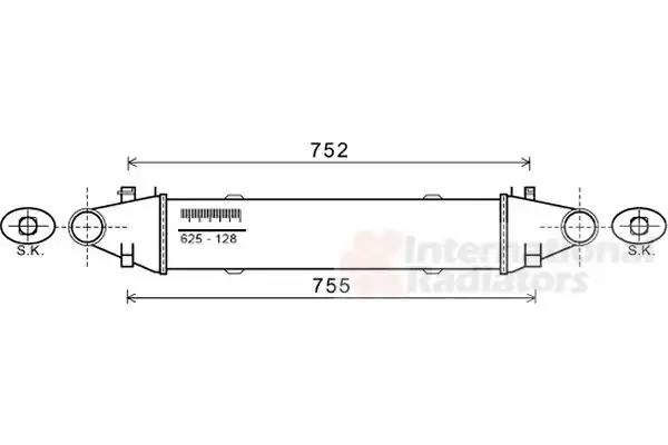 Ψυγείο Intercooler MERCEDES …