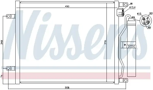 Ψυγείο A/C (Εξωτερικό) NISSAN MICRA …