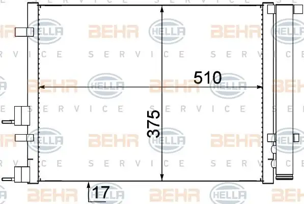 Ψυγείο A/C (Εξωτερικό) HYUNDAI i20 …