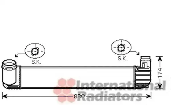 Ψυγείο Intercooler RENAULT SCENIC MPV …