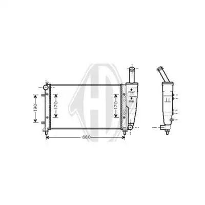 Ψυγείο Νερού FIAT PUNTO Hatchback …
